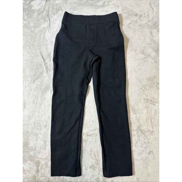 SPANX SuperSmooth 20254R PerfectFit Ponte Slim Straight Pant Black, Size S - Picture 2 of 12
